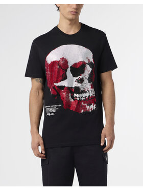 PHILIPP PLEIN PHILIPP PLEIN Tričko 28970 Čierna Regular Fit