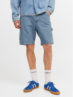 Jack&Jones Jack&Jones Pantaloni scurți de blugi Jjitony 12252719 Albastru Loose Fit