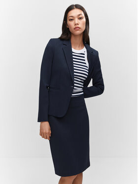 Mango Mango Sako Paloma 57042883 Tmavomodrá Slim Fit