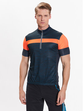 CMP CMP Radtrikot 33N6777 Dunkelblau Regular Fit