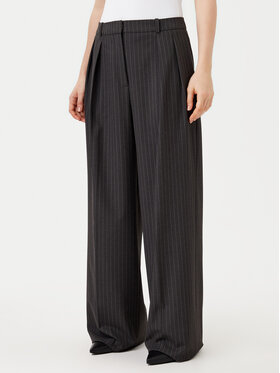 HUGO HUGO Spodnie palazzo 50531003 Szary Regular Fit