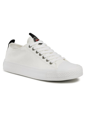 Guess Guess Кецове Ederla Low Cut FL5ERL FAB12 Бял