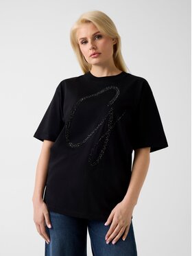 Guess Guess T-Shirt 181125 Czarny Classic Fit
