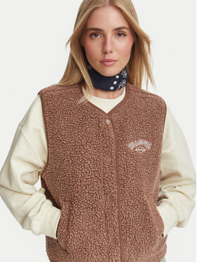 Billabong Billabong Bodywarmer EBJPF00118 Braun Relaxed Fit