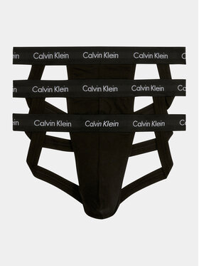Calvin Klein Underwear Calvin Klein Underwear Komplektas: 3 siaurikių poros 000NB2623A Juoda