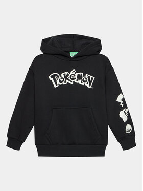 United Colors Of Benetton United Colors Of Benetton Світшот POKEMON 3J73C203G Чорний Regular Fit