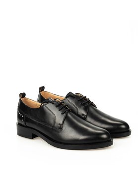 Geox Geox Kozaki D02HMG 00043 | Brogue Czarny