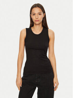 Calvin Klein Calvin Klein Top K20K208054 Černá Slim Fit