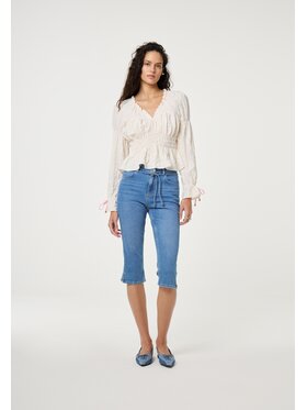 Fabienne Chapot Fabienne Chapot Bluzka 6021-1607-102 Beżowy Regular Fit