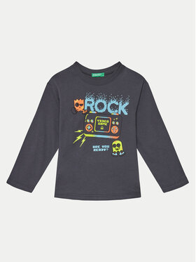 United Colors Of Benetton United Colors Of Benetton Блузка 3ATNG10G7 Сірий Regular Fit