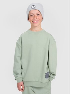 4F 4F Felpa 4FJRAW25TSWSM2448-44S Verde Oversize