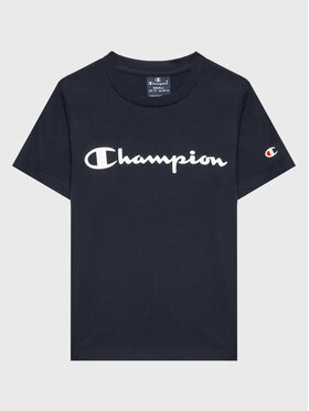 Champion Champion Majica 306285 Mornarsko modra Regular Fit