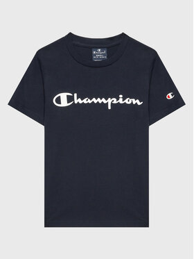 Champion Champion Тишърт 306285 Тъмносин Regular Fit