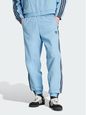 adidas adidas Spodnie dresowe Adicolor Woven Firebird Błękitny Regular Fit