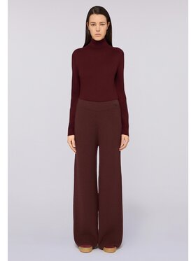 Trussardi Trussardi Spodnie materiałowe P6036000015N036 Brązowy A-Line Fit