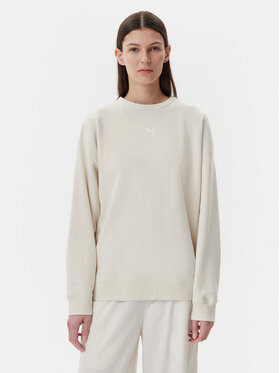 Puma Puma Bluza Ess 685401 Beżowy Oversize