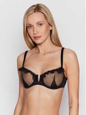 Chantal Thomass Chantal Thomass Sutien Balconette Abysse T08E10 Negru