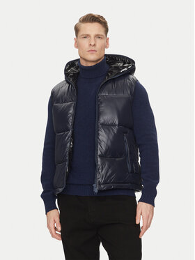 Save The Duck Save The Duck Kamizelka D80296M LUCK19 Granatowy Regular Fit