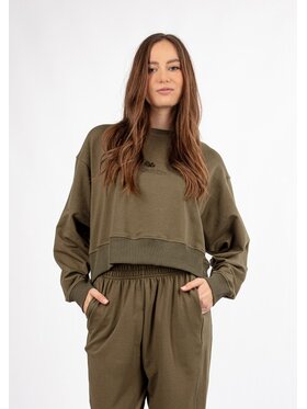 DKaren Sport DKaren Sport Bluza DK-K-B26 Khaki Classic Fit