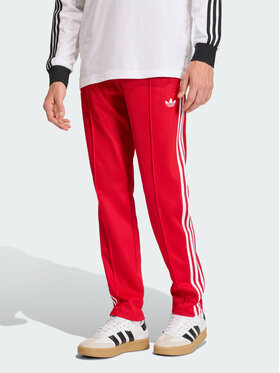 adidas adidas Spodnie dresowe CLASSIC Czerwony Slim Fit