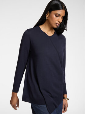 Elena Mirò Elena Mirò Sweter M578Z000719N034 Niebieski A-Line Fit