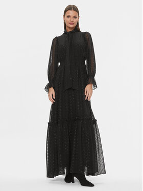 MAX&Co. MAX&Co. Abito da sera Sabbiato 72242223 Nero Regular Fit
