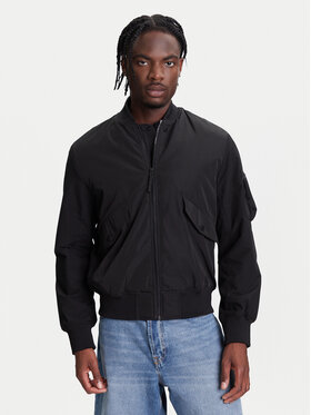 United Colors Of Benetton United Colors Of Benetton Kurtka bomber 2ZPSUN06G Czarny Regular Fit