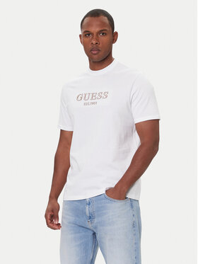 Guess Guess Póló M5BI09 K8FQ4 Fehér Regular Fit