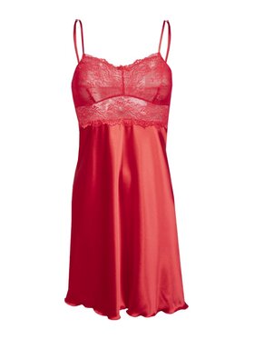 DKaren Lingerie DKaren Lingerie Halka Tora Czerwony Classic Fit