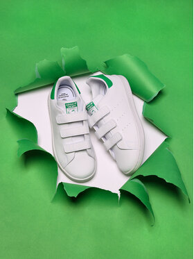 Adidas Superge Stan Smith Cf C FX7534 Bela