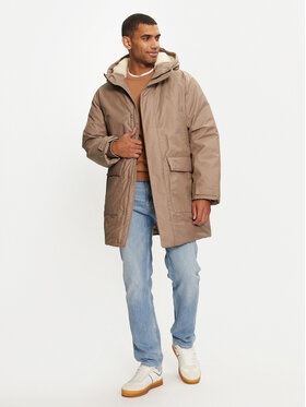 Calvin Klein Jeans Calvin Klein Jeans Parka J30J326082 Beżowy Regular Fit