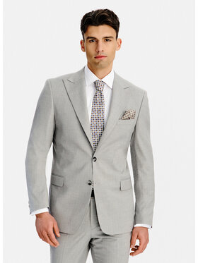 Pako Lorente Pako Lorente Marynarka P26SF-3G-031 Szary Slim Fit