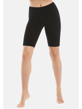 Teyli Teyli Legginsy Sportowe spodenki Velo Czarny Regular Fit