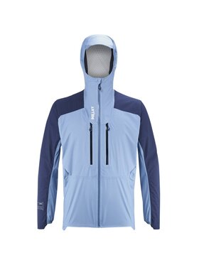 Millet Millet Kurtka przeciwdeszczowa Wanaka Light 2.5L Jkt M Niebieski Active Fit