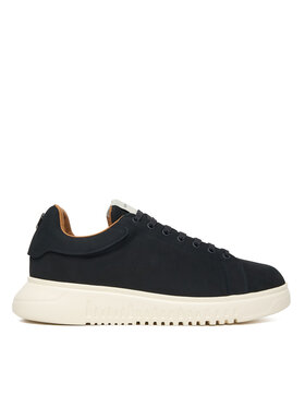 Emporio Armani Emporio Armani Sneakersy EM003663 AF19998 U8139 Granatowy