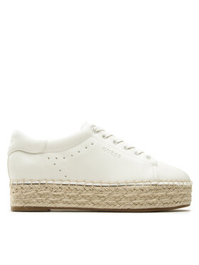 Guess Guess Espadrile Malee FL6MLE LEA14 Alb
