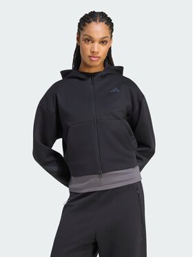 adidas adidas Bluza 165611 Czarny Loose Fit