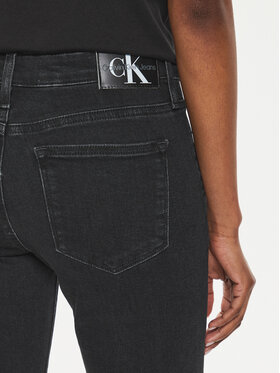 Calvin Klein Jeans Jeans Hlače J20J223632 Črna Skinny Fit