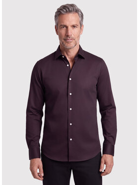 Pako Lorente Pako Lorente Koszula P26WF-1X-025 Bordowy Slim Fit