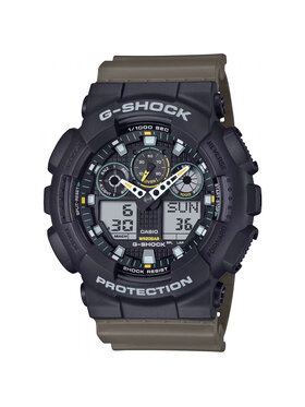 Casio Casio Hodinky GA-100TU-1A3ER Hnědá