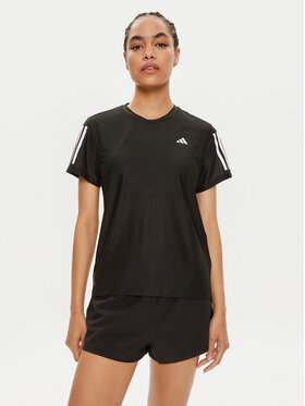 adidas adidas Koszulka techniczna Own The Run IN2961 Czarny Regular Fit