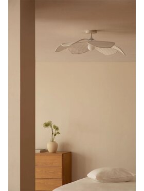 MIAhome MIAhome Lampa sufitowa Benavid Ø75 cm Kremowy