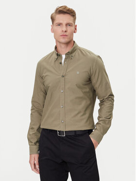 BOSS BOSS Koszula H-Roan 50544917 Zielony Slim Fit