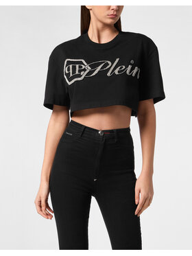 PHILIPP PLEIN PHILIPP PLEIN Tričko 27393 Čierna Regular Fit