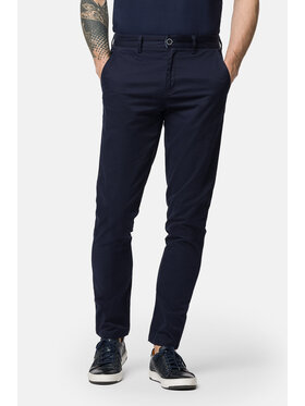 Lancerto Lancerto Spodnie materiałowe NelsonSP082123000009 Granatowy Slim Fit