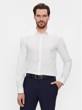 Calvin Klein Calvin Klein Cămașă K10K112743 Alb Extra Slim Fit