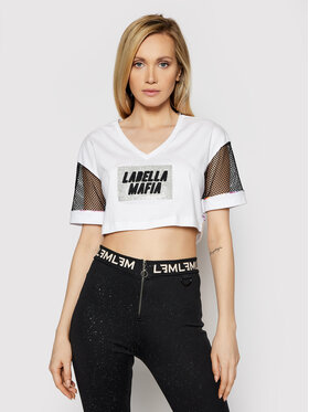 LaBellaMafia LaBellaMafia Halenka 21388 Bílá Regular Fit