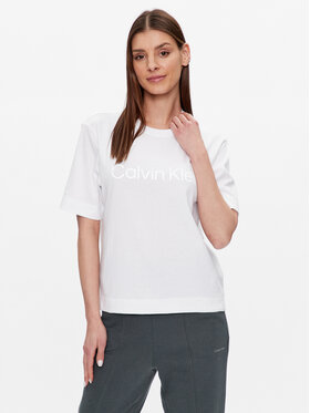 Calvin Klein Performance Calvin Klein Performance T-shirt 00GWS3K128 Bijela Relaxed Fit