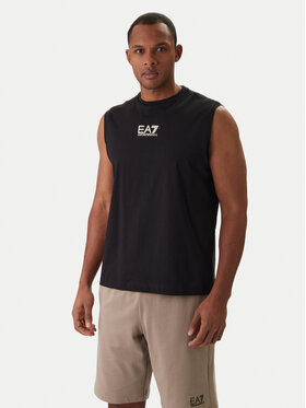 EA7 Emporio Armani EA7 Emporio Armani Majica brez rokavov 7M001405 AF22264 UC001 Črna Regular Fit