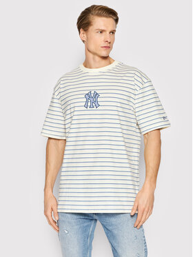 New Era New Era Marškinėliai New York Yankees 12893154 Smėlio Oversize